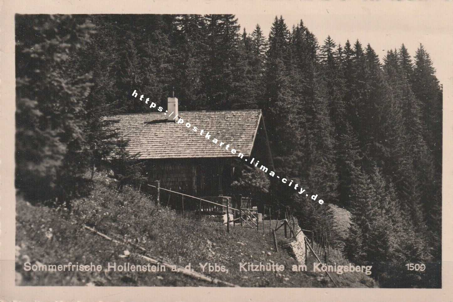 Hollenstein Kitzhütte am Königsberg 
